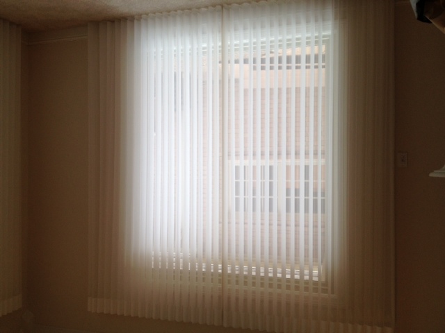 Client Project: Luminette Privacy Sheer with PowerGlide & Vignette Modern Roman Shade
