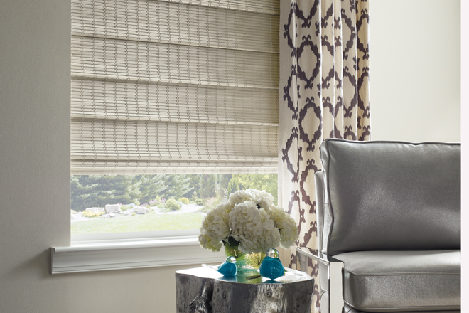 Provenance® Woven Textures with Contrasting Draperies
