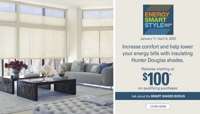 Save Now on Insulating Shades From Hunter Douglas
