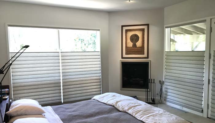 Lakewood Home in Texas Amplified with Vignette Modern Roman shades & Motorized Screen Shades