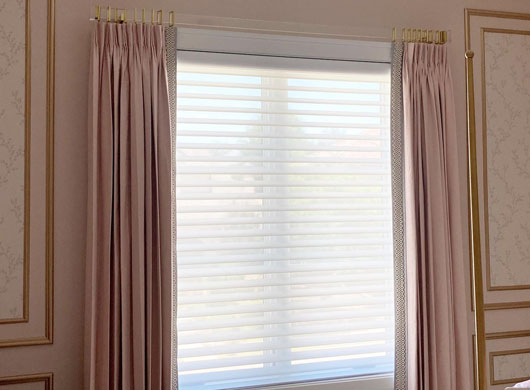Draperies with Silhouette® Window Shadings