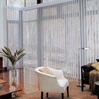 Luminette® Sheer Panels in Living Room