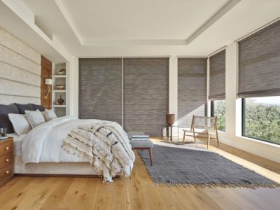 Custom Bedding and Design Studio Roman Shades